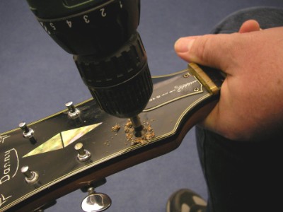 Gitarre Mechaniken wechseln
